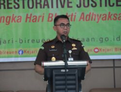 Kejaksaan Bireuen Raih Penghargaan Terbaik Ketiga Se Indonesia Pelaksanaan RJ