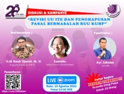 AJI Bireuen Desak Penghapusan Pasal Bermasalah di UU ITE dan RKUHP