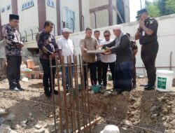 Abon Cot Tarom Lakukan Peletakan Batu Pertama Revitalisasi Gedung Kejari Bireuen