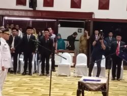 Dilantik oleh Pj. Gubernur, Aulia Sofyan Resmi Pimpin Kabupaten Bireuen