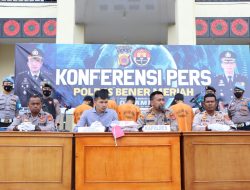 Polres Bener Meriah Ungkap dua Kasus Pencurian, Ratusan Juta Diamankan