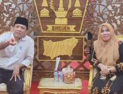 Silaturahmi ke Pondopo, Hj. Rizayati Bahas Kondisi Bireuen dengan Pj. Bupati
