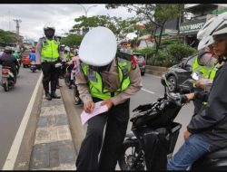 Polantas Dilarang Menilang Pelanggar Lalulintas, Hanya ada Surat Teguran