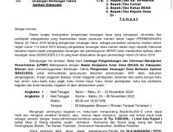 Diduga Nama Oknum “Mabes Polri” Mencuat di Bimtek Siskeudes Bireuen