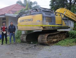 Dua Terduga Penambang Emas Ilegal di Aceh Barat Diamankan