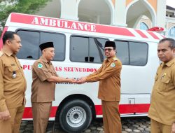 Tiga Puskesmas di Aceh Utara Terima Ambulance dari Pemkab