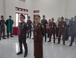Kajari Bireuen Pimpin Pelantikan Kasi Pidum dan Kasi Datun