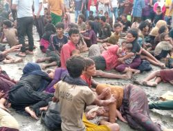185 Imigran Rohingya Mendarat di Pesisir Pantai Aceh