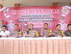 Kasus Kriminal dan Narkoba Meningkat Sepanjang Tahun 2022 di Lhokseumawe