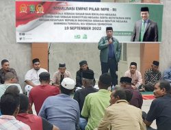 HRD Sosialisasi Empat Pilar Kebangsaan untuk Tokoh Masyarakat Bireuen