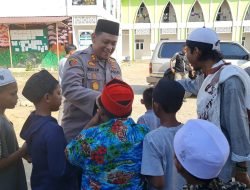 Program Jumat Berkah, Kapolres Bireuen Kunjungi Yatim Piatu di Dayah Rauhul Mudi