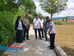 Proyek Rabat Beton Desa Ketawang Laok Dipastikan Sesuai Spesifikasi