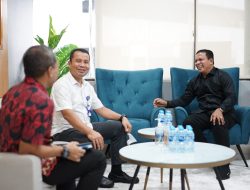 Sambut HRD, Sekjend Kemenhub RI Janji Perjuangkan Pengembangan Bandara Malikussaleh