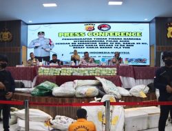 Polda Aceh Amankan 42 Kg Sabu dan 16 Ton Ganja