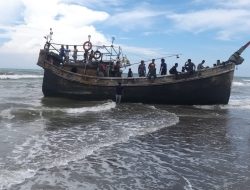 Pakai Boat Kayu, 69 Imigran Rohingya kembali Terdampar di Aceh