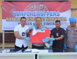 Jual Sabu di Pekarangan Mesjid, Dua Warga Aceh Timur Diringkus Polisi