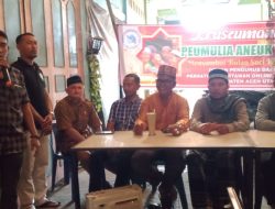 Sambut Ramadhan, Wartawan di Aceh Utara Santuni Puluhan Anak Yatim