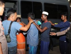 12 Rohingya yang Kabur di Aceh Berhasil Ditangkap, Agen ikut Diamankan