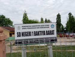 SDN 1 Baktiya Barat Aceh Utara Tidak Pasang Papan Informasi Pengelolaan Dana BOS