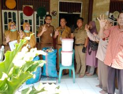 Bank Sampah Balai Raja dan Puskesmas Pinggir Beri Edukasi Kelola Sampah