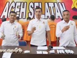 Polres Aceh Selatan Amankan 16 Tersangka Kasus Narkoba