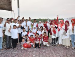 Keseruan Warga Komplek BRR Bireuen Peringati HUT RI ke 78