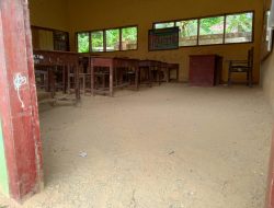 Bangunan Sekolah Tak Layak, Siswa di Aceh Utara Belajar Beralas Tanah