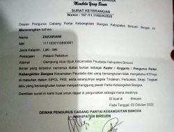 Keuchik Alue Sijuek Bireuen Bantah Sebagai Pengurus PKB