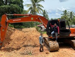 Polda Aceh Amankan Dua Unit Ekskavator di Tambang Ilegal
