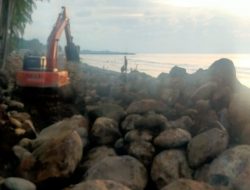 Proyek Pengaman Pantai di Bireuen Senilai 7,5 Milyar Diduga Dikerjakan Asal Jadi