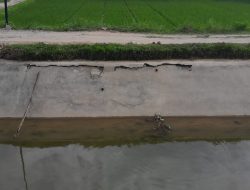 Belum Setahun Dibangun, Proyek Irigasi Senilai 7 Milyar di Bireuen Sudah Rusak