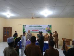 Camat Baktiya Barat Lantik Armiadi sebagai Keuchik Meunasah Pante Periode 2023-2029
