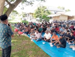 Abu Suhai Bakar Semangat Pemuda Peusangan Saat Apel TKD