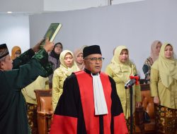 Isnurul Syamsul Arif Dilantik Sebagai Wakil Ketua Pengadilan Tinggi Banda Aceh