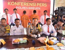 Tangkap 28 Kg Sabu dan 5 Ribu Ekstasi, Polres Bireuen Selamatkan Ratusan Ribu Generasi Aceh
