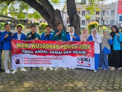 Aliansi Mahasiswa Bireuen Deklarasi Pemilu Damai Tahun 2024