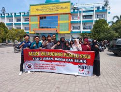 Mahasiswa UNIKI Bireuen Deklarasi Pemilu Damai Tahun 2024