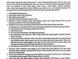 Hari Pertama, Sembilan Calon Pansel Panwaslih Bireuen Kembalikan Berkas