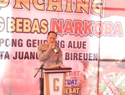 Launching Gampong Bebas Narkoba, Ini Kata Kapolres Bireuen