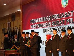 Kadishub Sumut Agustinus Panjaitan Dikukuhkan Sebagai Pjs Bupati Toba