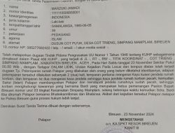 Kasus Pelemparan Rumah Timses H. Mukhlis-Razuardi Ditangani Polisi