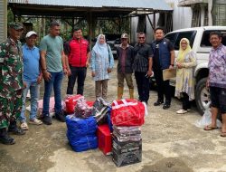 PMI Pidie Salurkan Bantuan kepada Korban Banjir Bandang Tangse