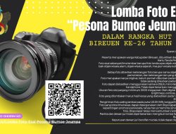 HUT ke 26, Pemkab Bireuen Gelar Lomba Foto Essay