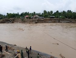 Jembatan Putus, Enam Gampong di Peusangan Selatan Terisolir