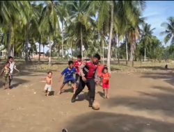 Polres Bireuen Gelar Trauma Healing Anak-anak Terdampak Banjir