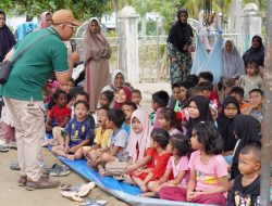 Pulihkan Psikologis Anak Korban Banjir, Disdikbud Bireuen Gelar Festival Permainan Rakyat