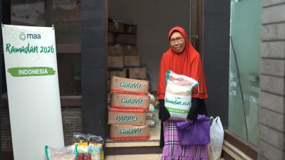 Bersama MAA, IBM Salurkan 1.236 Paket Sembako di Bandung