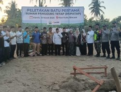 45 Unit Huntap untuk Korban Banjir Alue Kuta, Jangka Mulai Dibangun