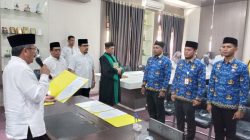 Dilantik Oleh Sekda, Mursyidin Resmi Menjabat Sebagai Kabag Prokopim Bireuen