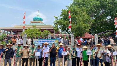 Pulihkan Sektor Pertanian di Bireuen, Penanaman Perdana Padi Gogo Dimulai di Pulo Siron